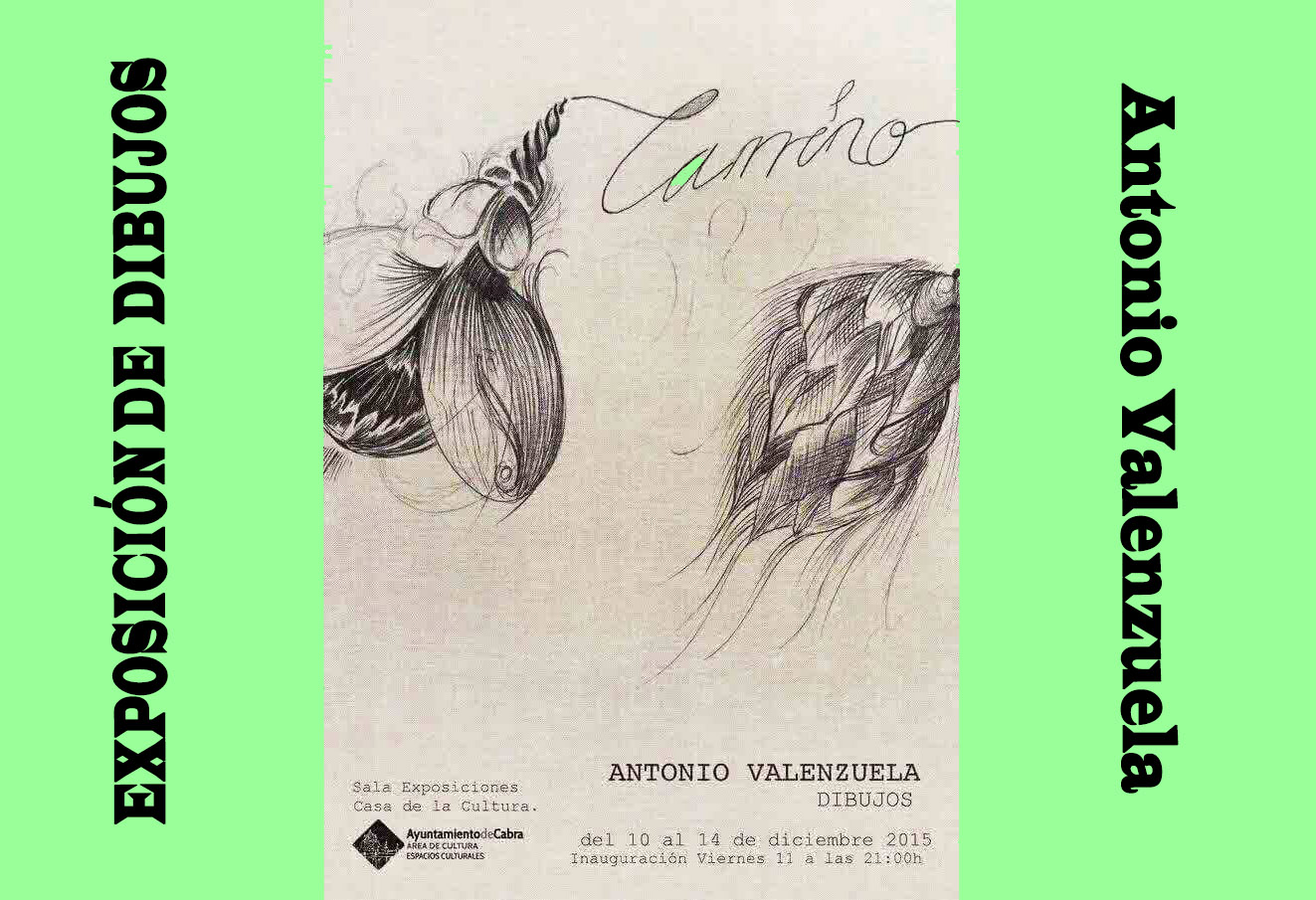 Exposición de dibujos de Antonio Valenzuela